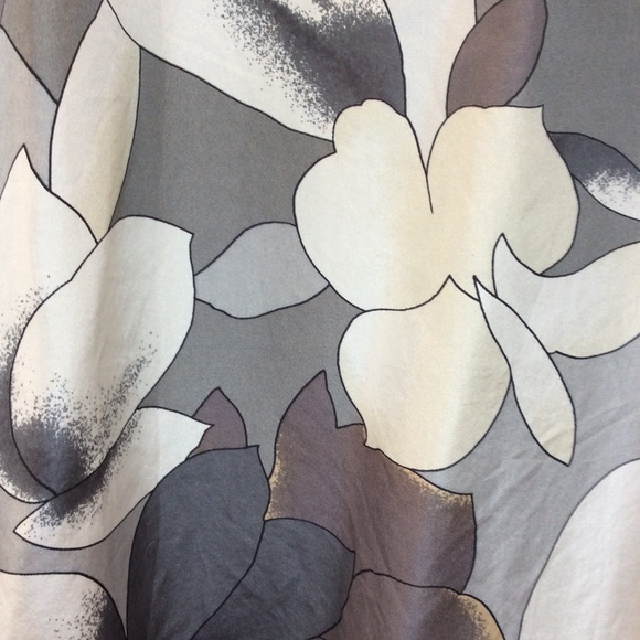 Y2K Vintage Floral Silk Slip Dress - Picture 5 of 7